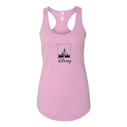Women's Walt Disney Cartoon  Racerback Tank Top
