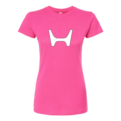 Women’s Honda Car New Round Neck T-Shirt