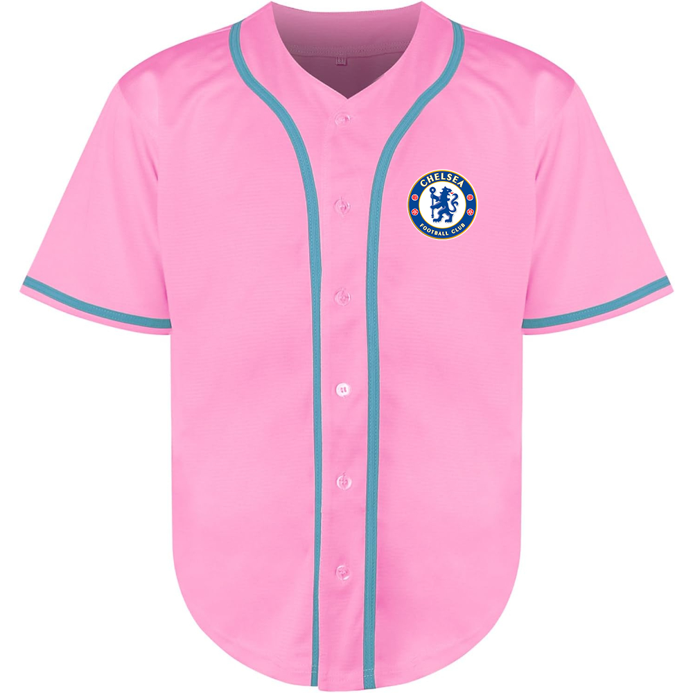 Men's Chelsea Soccer Baseball Jersey