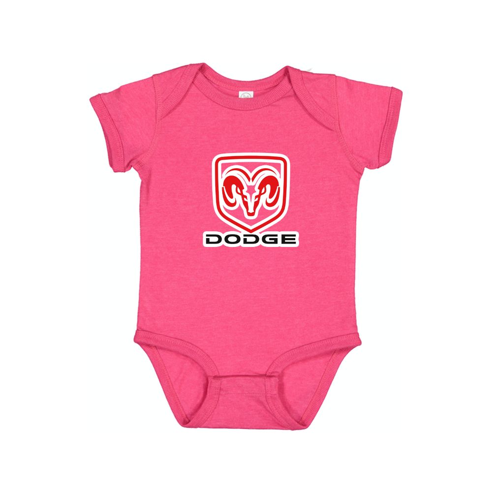 Dodge Car Baby Romper Onesie