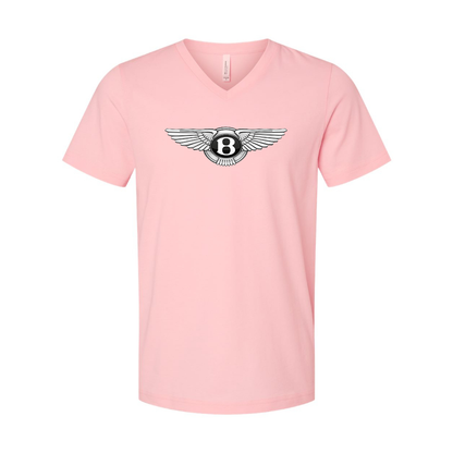 Men’s Bentley Car - BELLA + CANVAS - Jersey V-Neck Tee - 3005