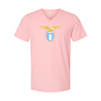 Men’s Lazio FC - BELLA + CANVAS - Jersey V-Neck Tee - 3005