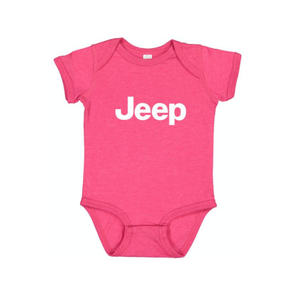 Jeep Car Baby Romper Onesie