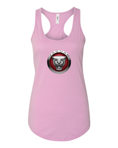 Women's Jaguar Motorsport Car Racerback Tank Top