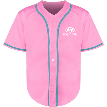 Men’s Hyundai Car Baseball Jersey