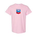 Youth Kids Chevron Gas Station  Cotton T-Shirt