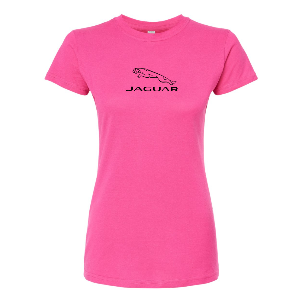 Women’s Jaguar Symbol  Car Round Neck T-Shirt