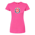 Women's Costa Rica National Soccer Team Round Neck T-Shirt