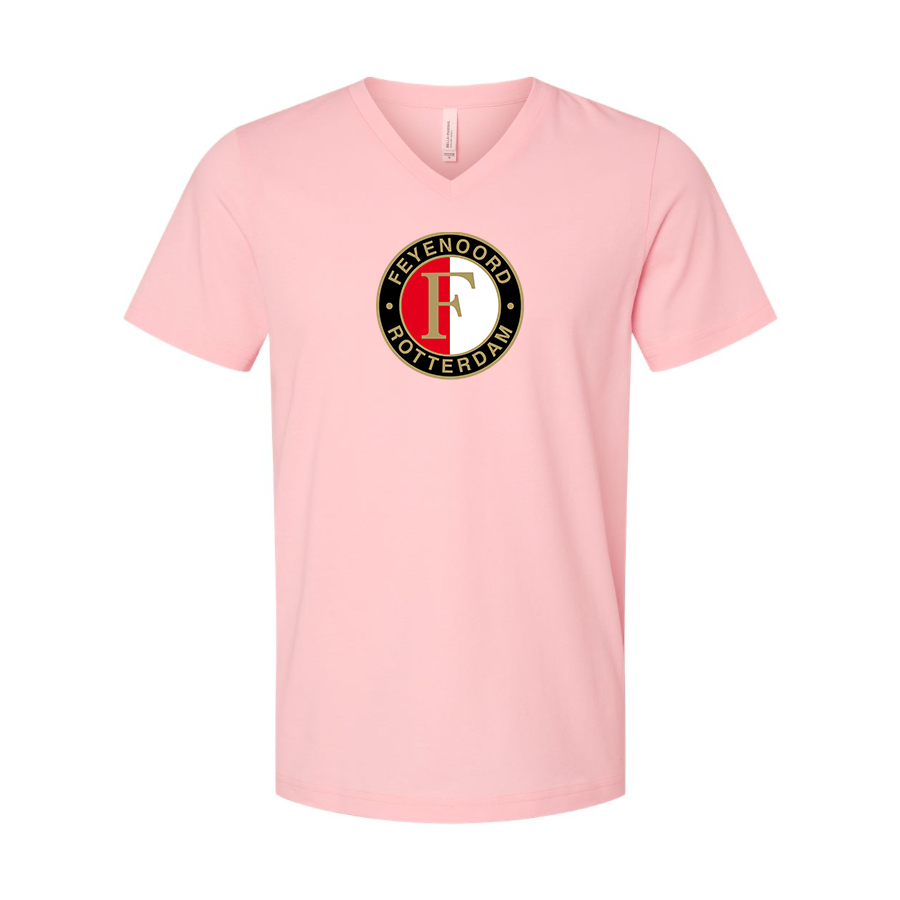 Men’s Feyenoord FC - BELLA + CANVAS - Jersey V-Neck Tee - 3005