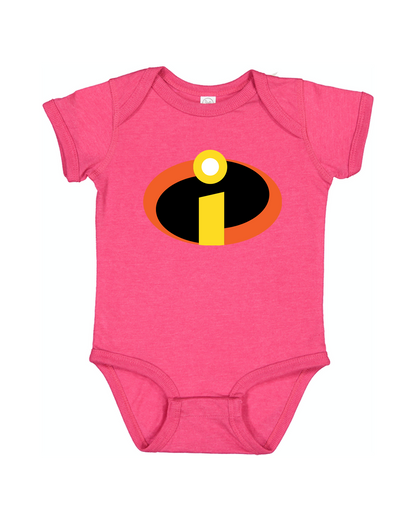 The Incredibles Cartoon Baby Romper Onesie