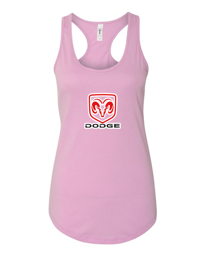 Women's Dodge Car Racerback Tank Top