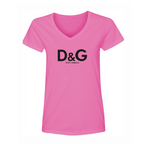 Women's Dolce and Gabbana V-Neck T-Shirt