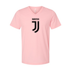 Men’s Juventus Soccer  - BELLA + CANVAS - Jersey V-Neck Tee - 3005