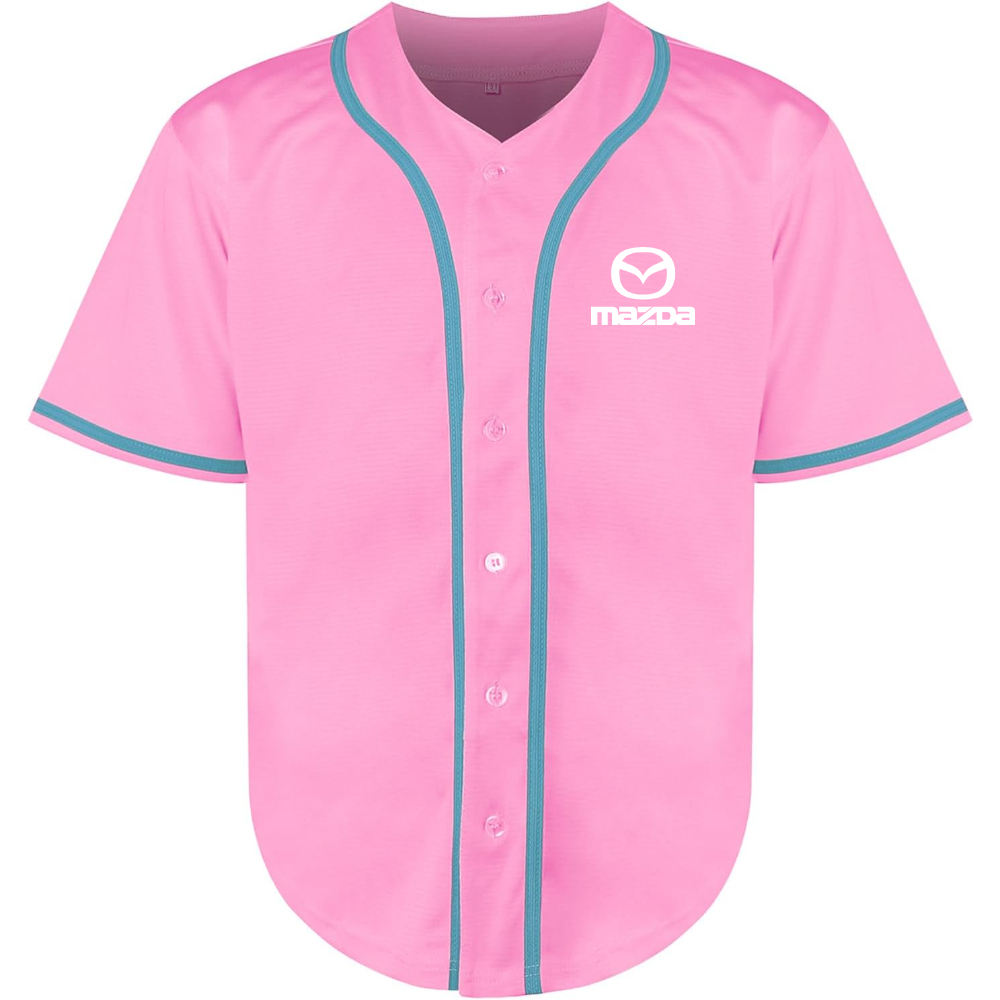 Men’s Mazda Car Baseball Jersey