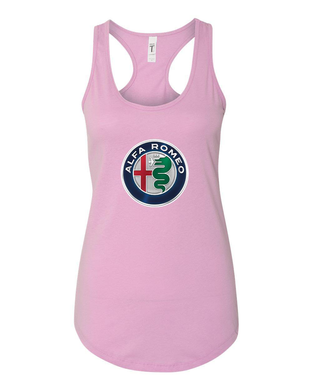 Women's Alfa Romeo Car Racerback Tank Top