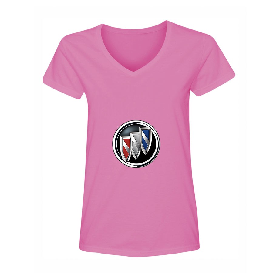 Women's Buick Motorsports Car V-Neck T-Shirt