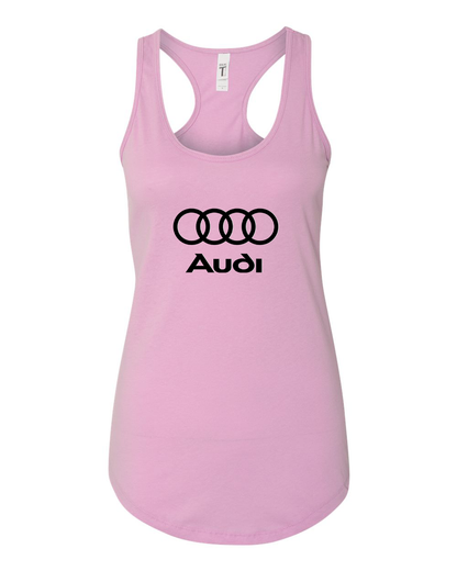 Women's Audi Motorsports Car Racerback Tank Top