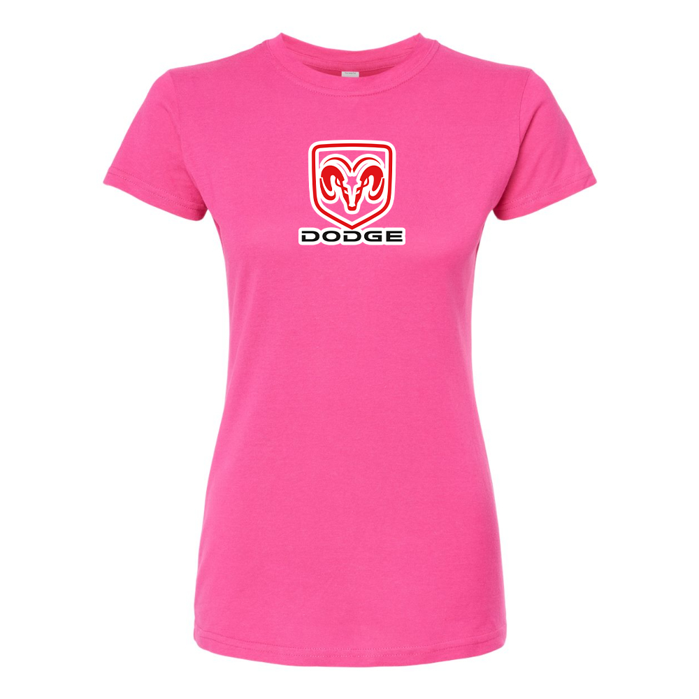 Women’s Dodge Car Round Neck T-Shirt