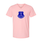 Men’s Everton FC - BELLA + CANVAS - Jersey V-Neck Tee - 3005
