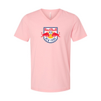 Men’s New York Red Bulls FC - BELLA + CANVAS - Jersey V-Neck Tee - 3005