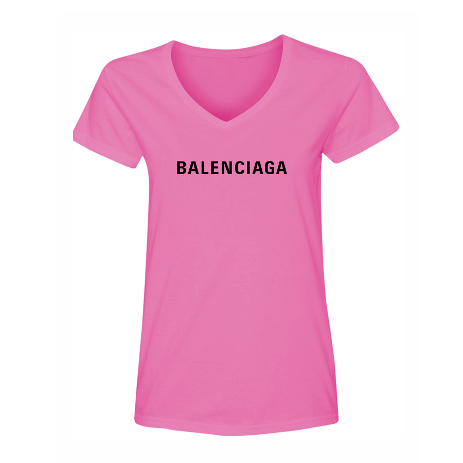 Women's Balenciaga V-Neck T-Shirt