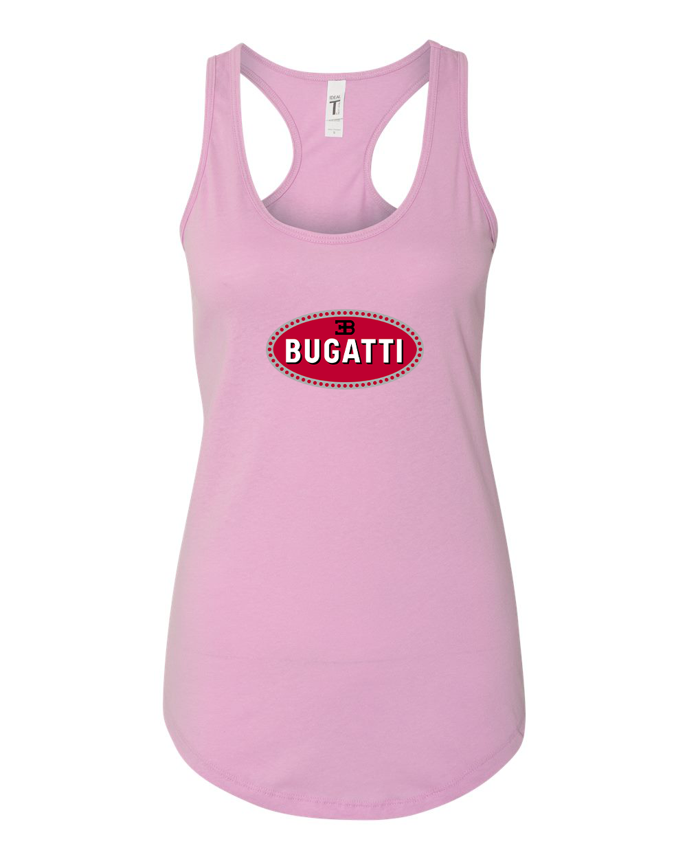 Women's Bugatti Car Racerback Tank Top