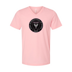 Men’s Inter Miami FC - BELLA + CANVAS - Jersey V-Neck Tee - 3005