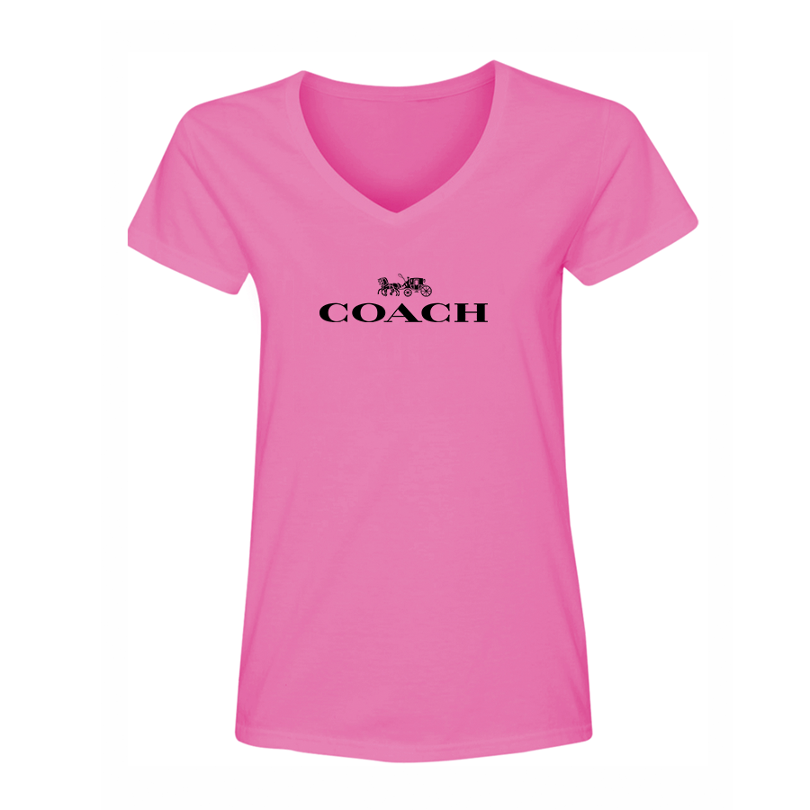 Women's Coach V-Neck T-Shirt