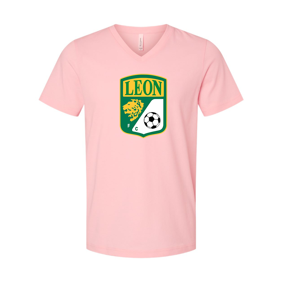 Men’s  Leon FC - BELLA + CANVAS - Jersey V-Neck Tee - 3005