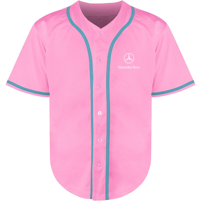 Men’s Mercedes-Benz Luxury Car Baseball Jersey