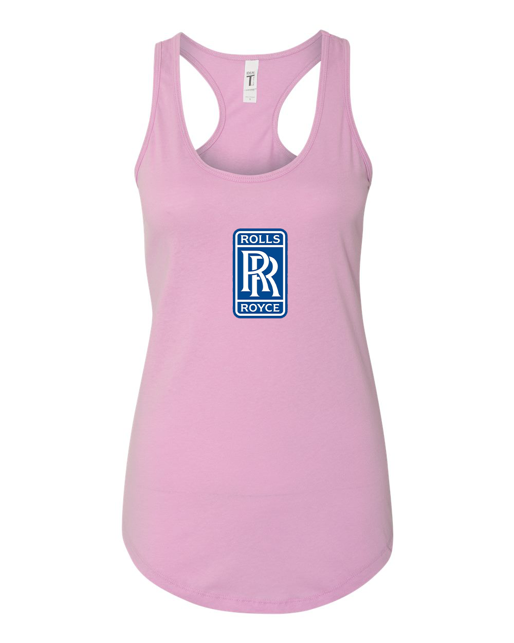 Women's Rolls Royce Motorsport Car Racerback Tank Top