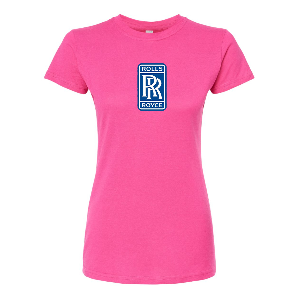 Women’s Rolls Royce Motorsport  Car Round Neck T-Shirt