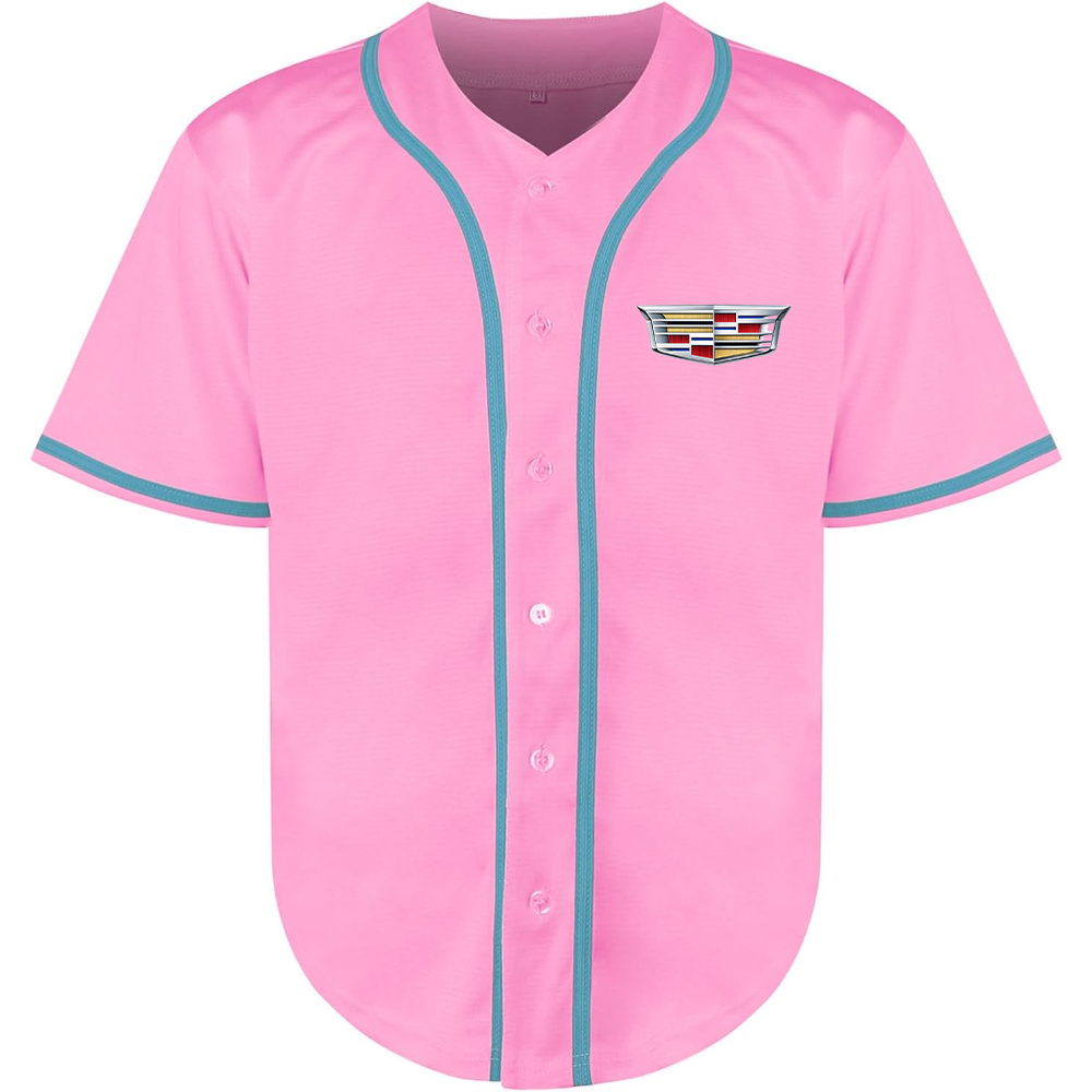 Men’s Cadillac Car Baseball Jersey