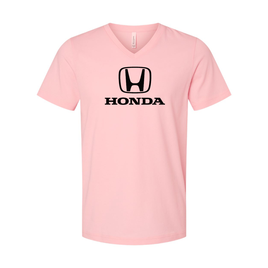 Men’s Honda Motorsport - BELLA + CANVAS - Jersey V-Neck Tee - 3005