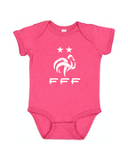 Baby France Soccer Romper Onesie