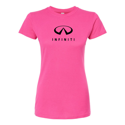 Women’s Infiniti Luxury Car Round Neck T-Shirt