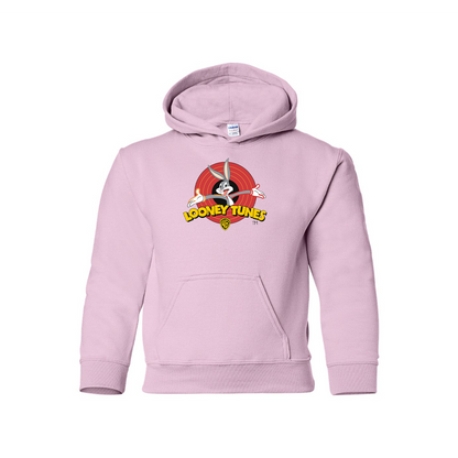 Youth Kids Looney Tunes Warner Brothers Cartoon Pullover Hoodie