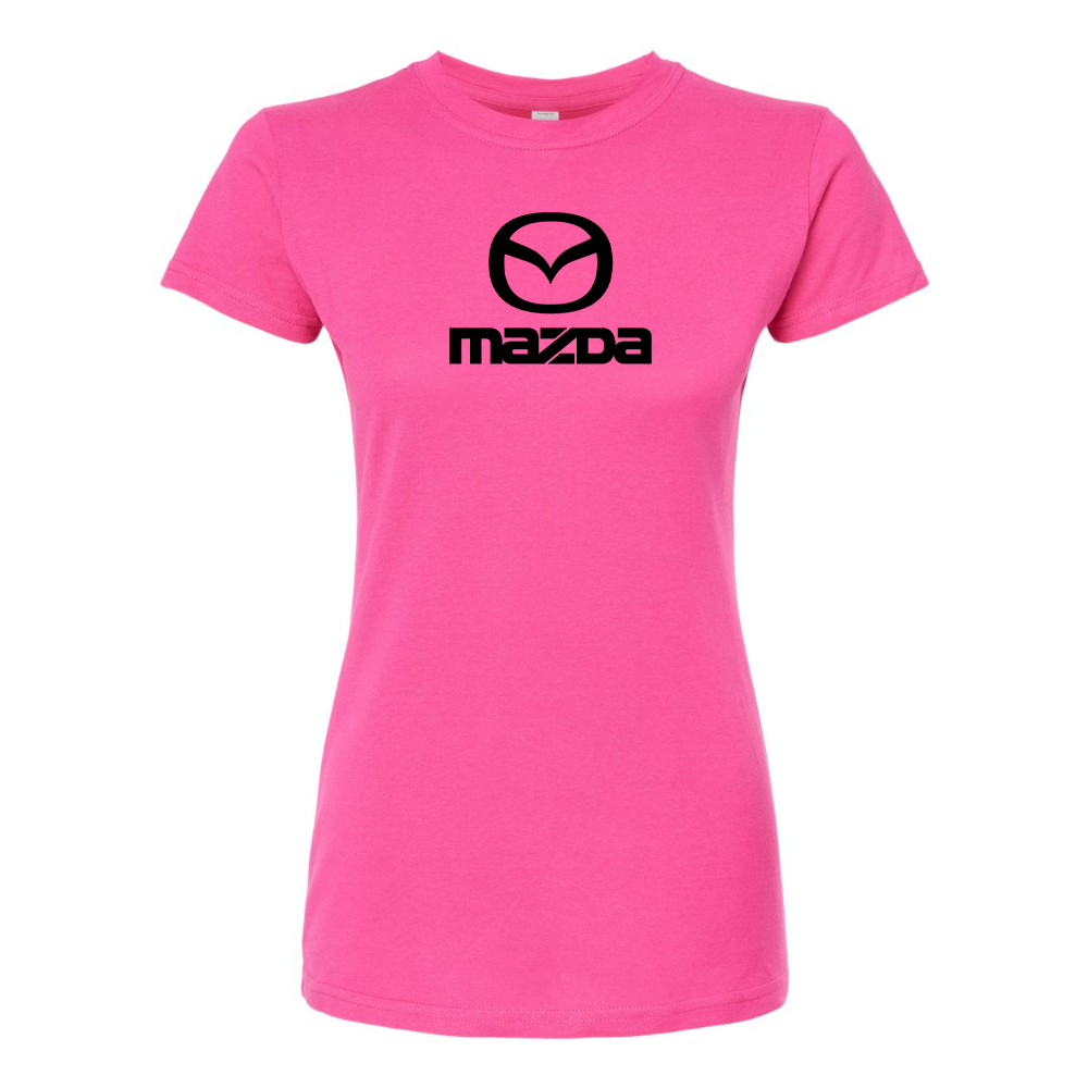 Women’s Mazda Car Round Neck T-Shirt