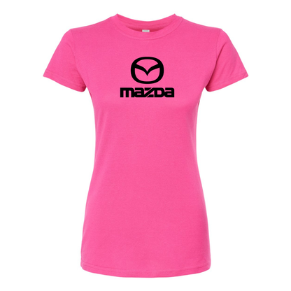 Women’s Mazda Car Round Neck T-Shirt