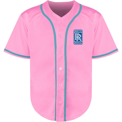 Men’s Rolls Royce Motorsport Car Baseball Jersey