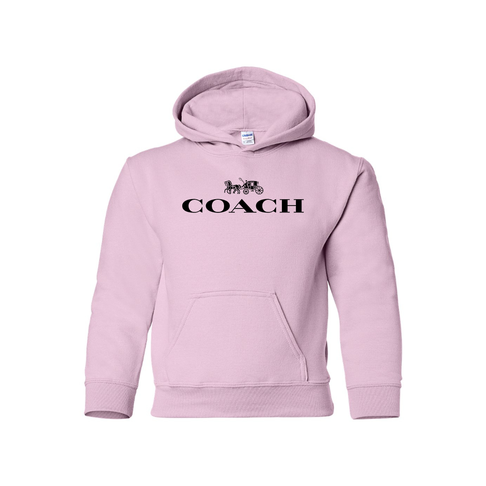 Youth Kids Coach Pullover Hoodie