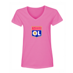 Women's Olympique Lyonnais FC V-Neck T-Shirt