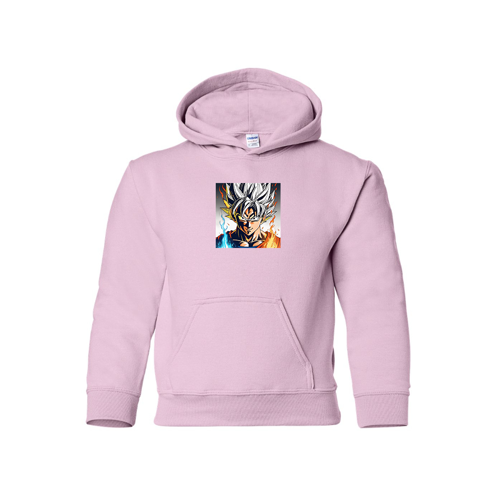 Youth Kids Goku Fire Dragon Ball Z Cartoon Pullover Hoodie