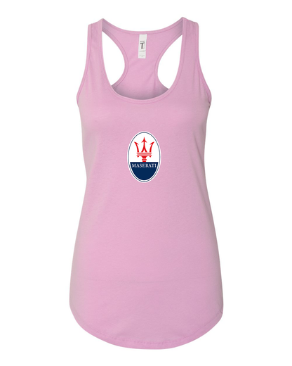 Women's Maserati Car Racerback Tank Top