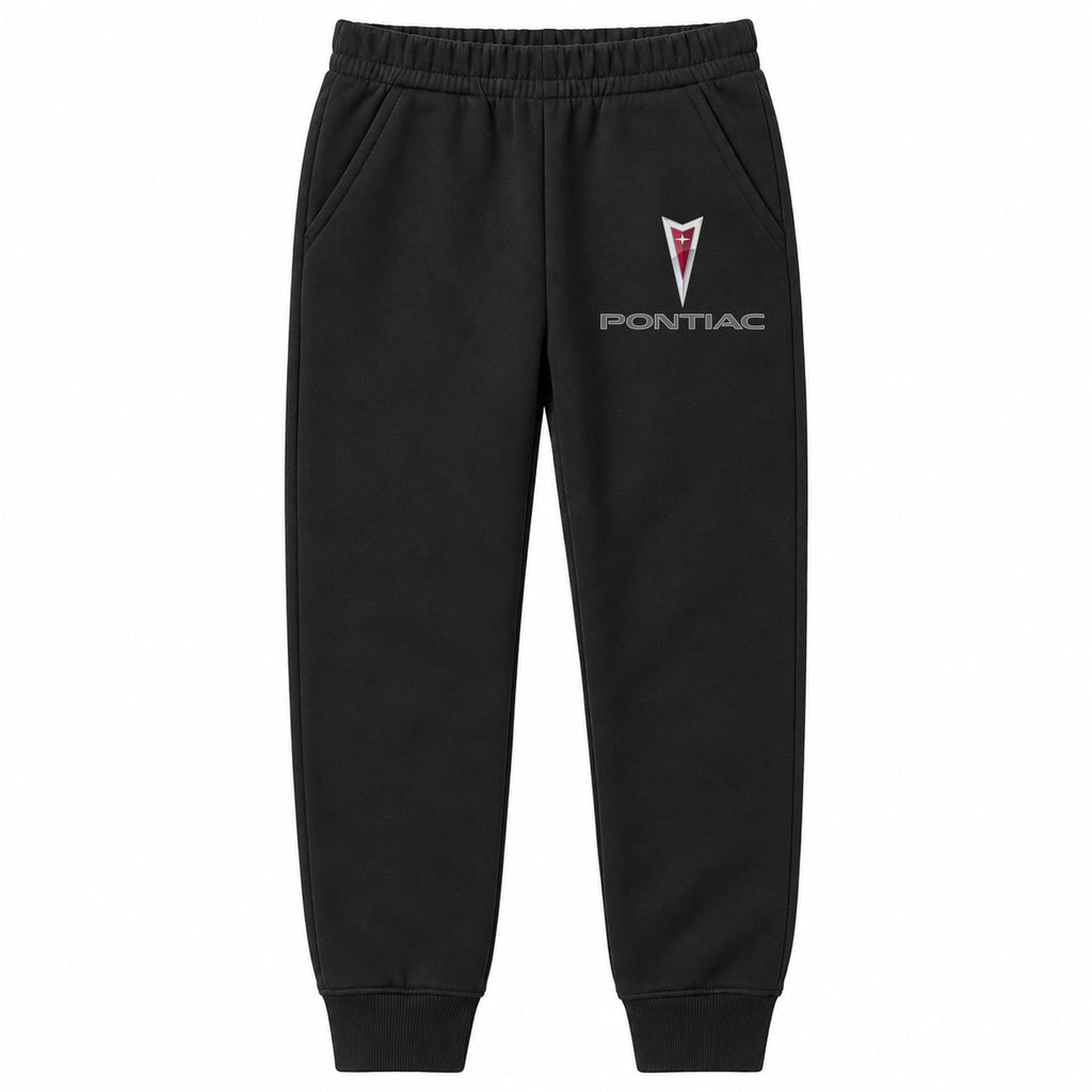 Pontiac youth jogger sweatpants in Black, Youth Large ages 10–12