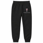 Pontiac youth jogger sweatpants in Black, Youth Large ages 10–12