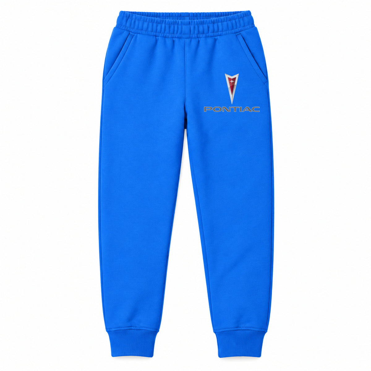 Pontiac youth jogger sweatpants in Blue, Youth Large ages 10–12