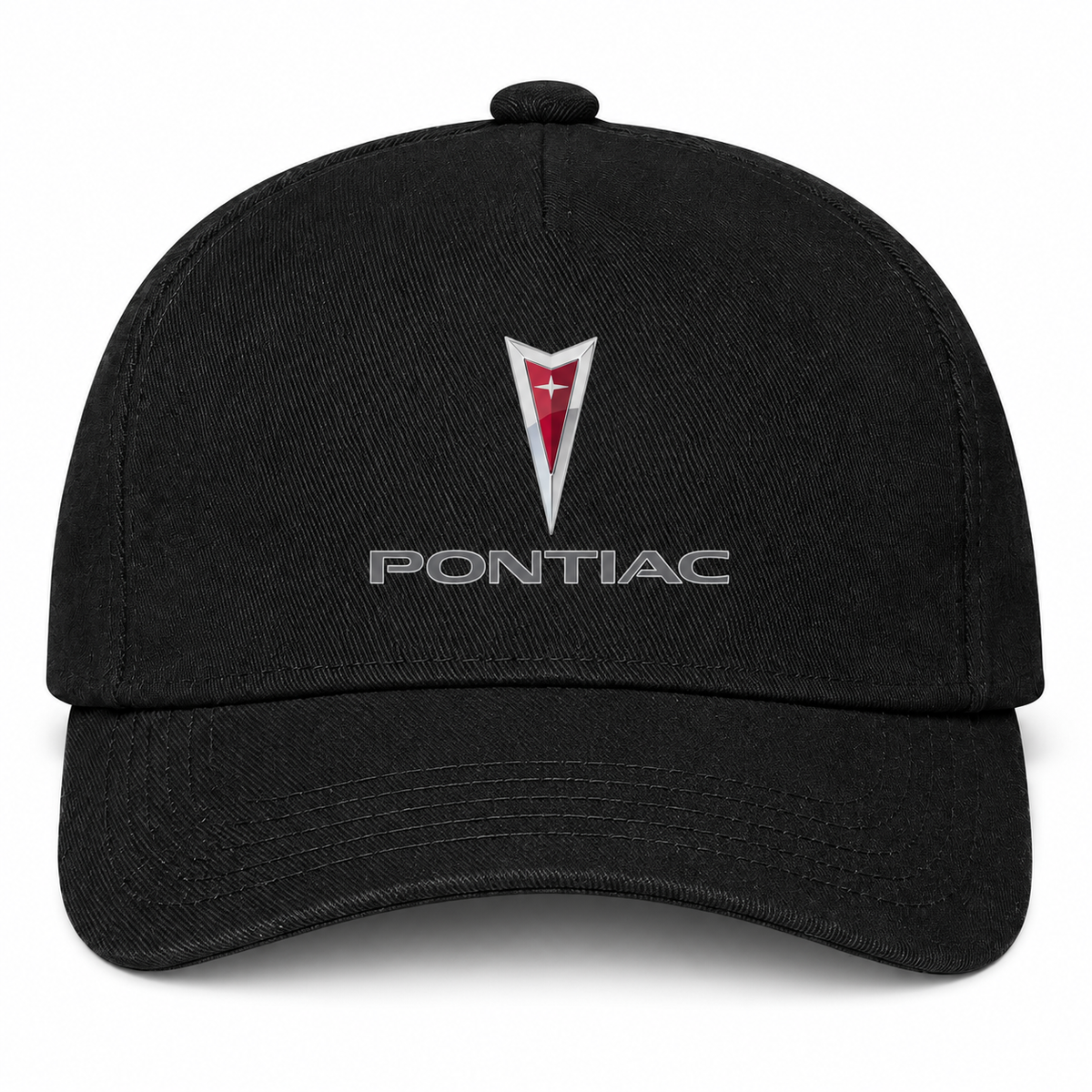 Pontiac dad baseball cap | Color: Black | Image 3