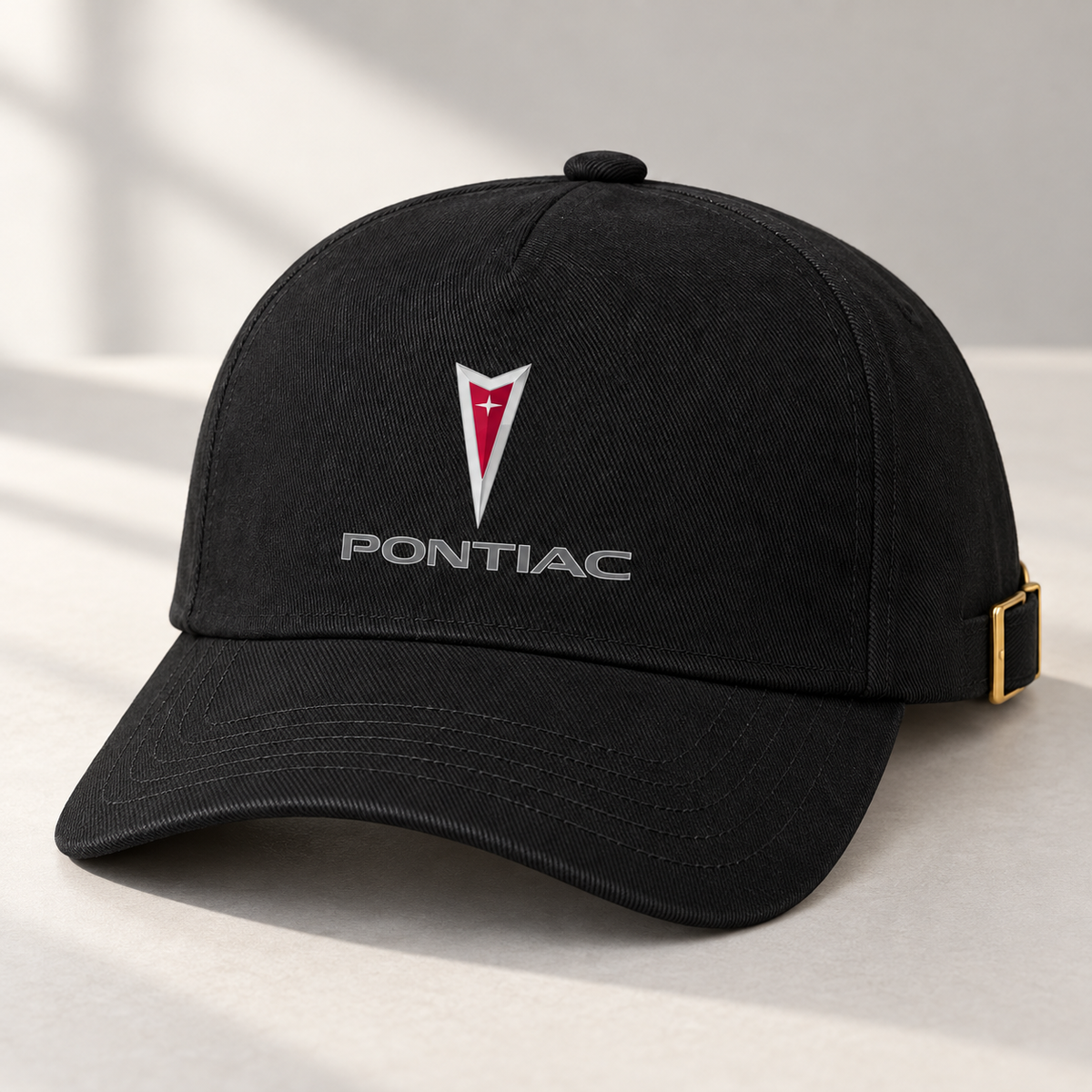 Pontiac dad baseball cap | Color: Black | Image 5