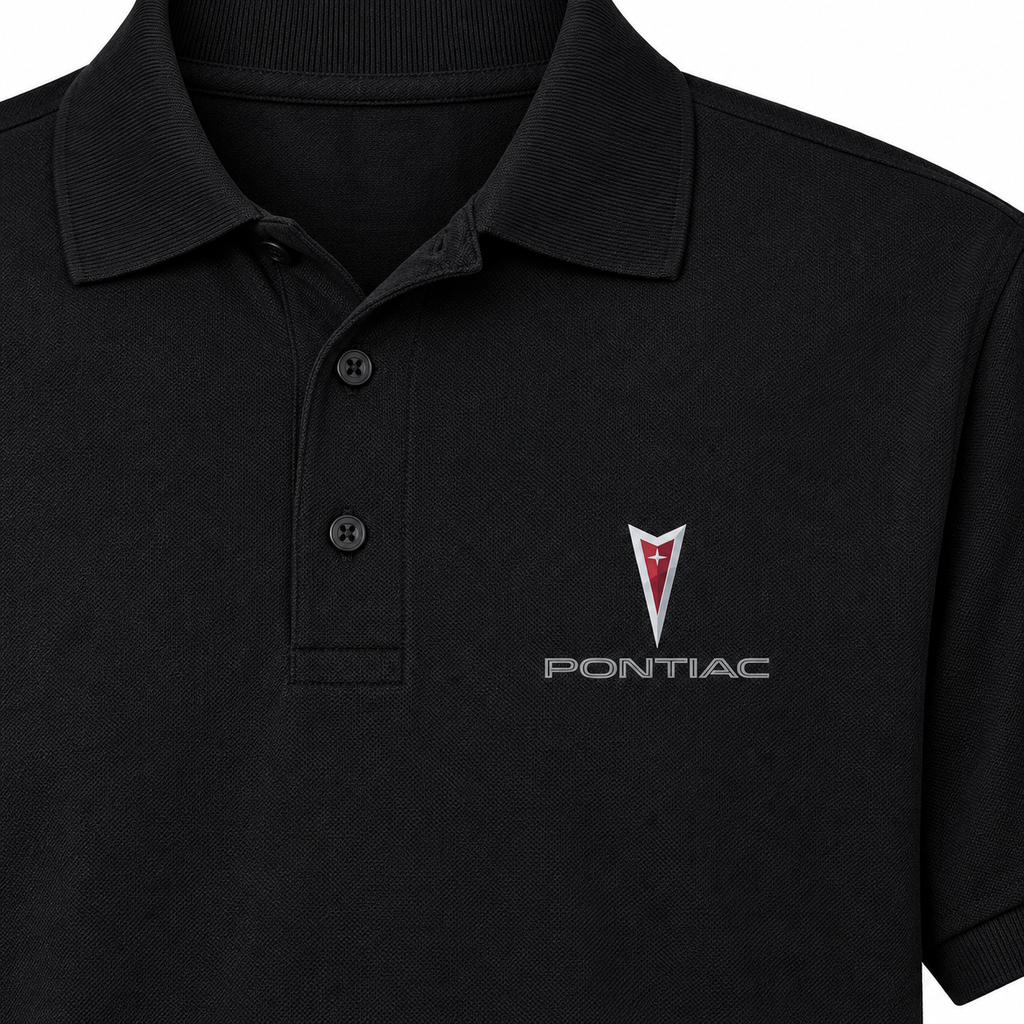 Pontiac dry blend polo | Color: Black | Image 3